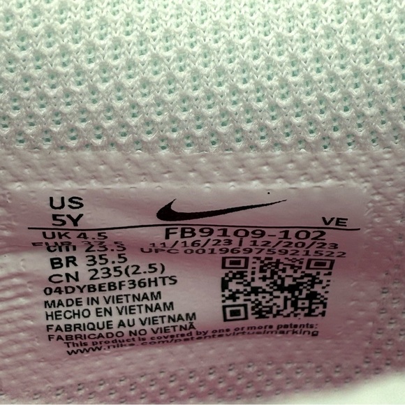 New Nike Dunk Low GS Big Kids 5 5Y Women's 6.5 Laser Fuchsia Pink Barbie Shoes - Picture 7 of 9